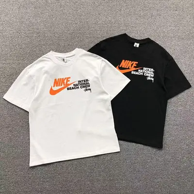 ￥118 STUSSY N⭐K⭐ T-SHIRT 41122402001（im 170cm 57kg i wear size S in the phot）