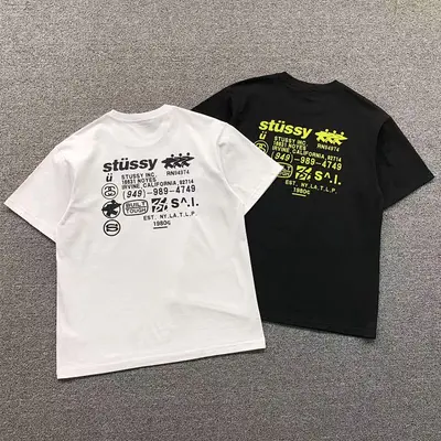 ￥78 STUSSY T-SHIRT 502241482（im 170cm 57kg i wear size M in the phot）