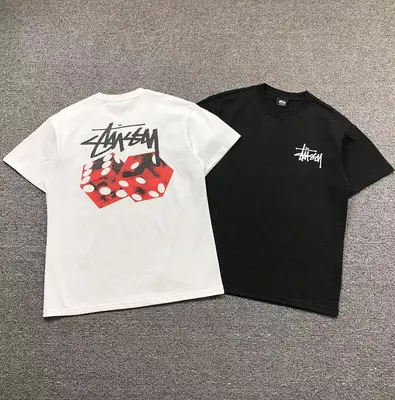 ¥108 STUSSY T-SHIRT 502252277(im 170cm 55kg i wear size S in the phot)
