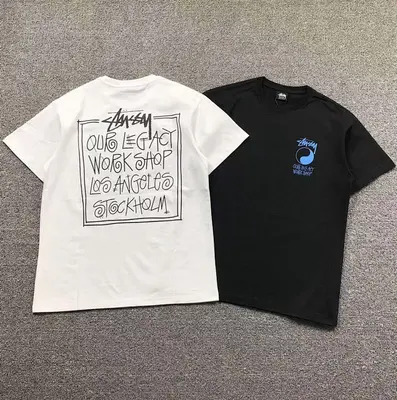 ¥108 STUSSY T-SHIRT 502252177(im 170cm 55kg i wear size S in the phot)