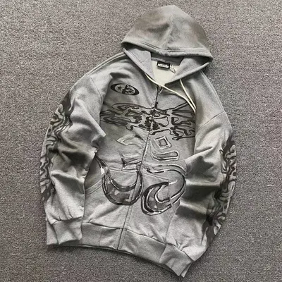 ¥185 HELLSTAR HOODIE 502260817 (im 170cm 57kg i wear size S in the phot)