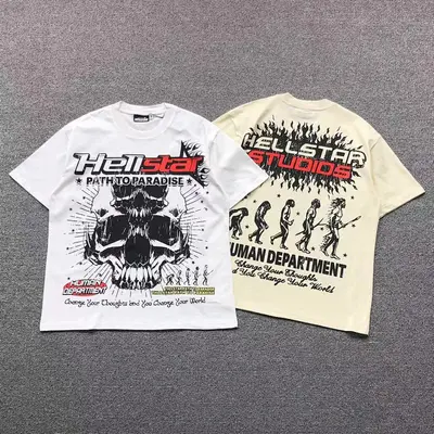 ¥98 HELLSTAR T-SHIRT 502261117(im 170cm 57kg i wear size S in the phot)