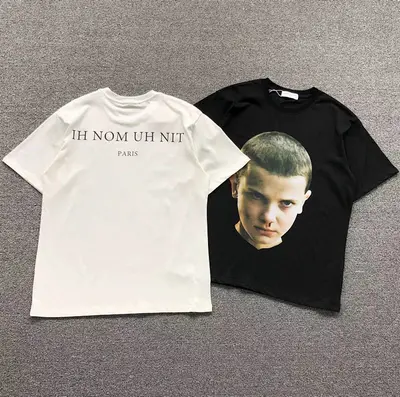 ¥108 IH NOM UH NIT T-SHIRT 411310917(im 170cm 55kg i wear size M in the phot)