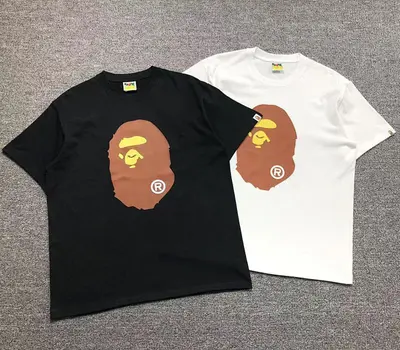 ￥85 BAPE T-SHIRT 1103010531（im 170cm 55kg i wear size L in the phot）