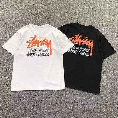 ￥78 STUSSY T-SHIRT 503030482（im 170cm 55kg i wear size M in the phot）