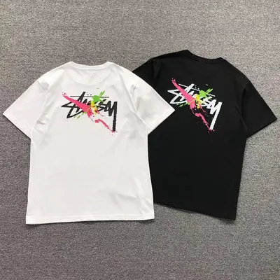 ￥78 STUSSY T-SHIRT 503031082（im 170cm 55kg i wear size M in the phot）