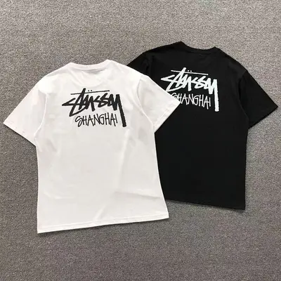 ￥78 STUSSY T-SHIRT 503030382（im 170cm 55kg i wear size M in the phot）