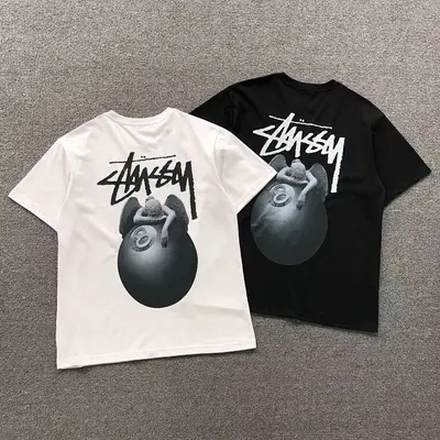 ￥78 STUSSY T-SHIRT 503030982（im 170cm 55kg i wear size M in the phot）