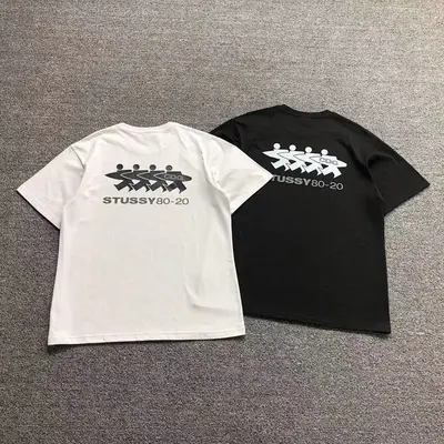 ￥78 STUSSY T-SHIRT 503031582（im 170cm 55kg i wear size M in the phot）