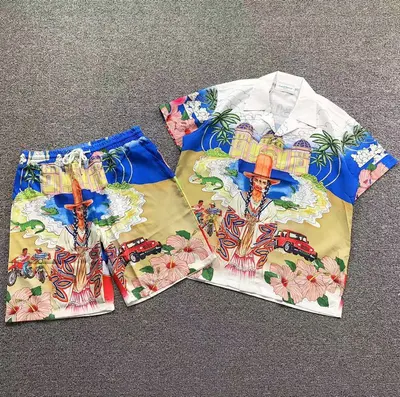 TOP ￥98 SHORTS ￥95 CASABLANCA SHIRT SHORTS 213033439