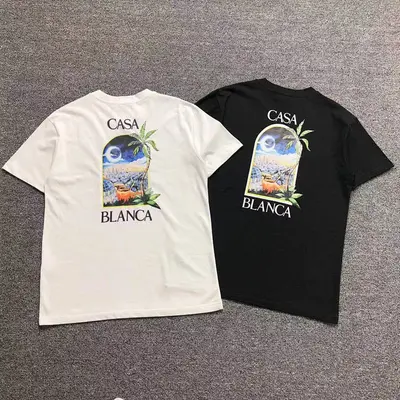 ￥88 CASABLANCA T-SHIRT 3103040432（im 170cm 55kg i wear size M in the phot）