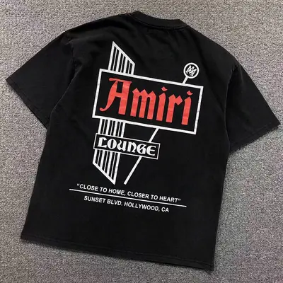 ￥108 AMIRI T-SHIRT 503051617（im 170cm 55kg i wear size S in the phot）