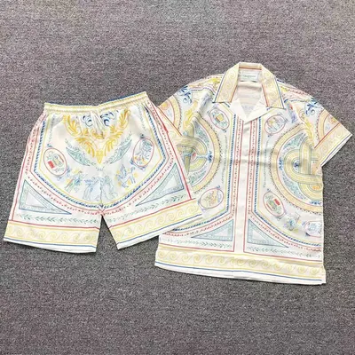 TOP ¥98 SHORTS ¥95 CASABLANCA SHIRT SHORTS 213065439(im 170cm 55kg i wear size L in the phot)