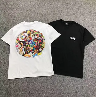 ¥85 STUSSY T-SHIRT 41380621(im 170cm 55kg i wear size S in the phot)