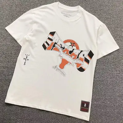 ¥85 TRAVIS SCOTT T-SHIRT 213082846(im 170cm 55kg i wear size M in the phot)