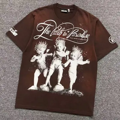 ¥135 HELLSTAR T-SHIRT 213081372(im 170cm 55kg i wear size M in the phot)