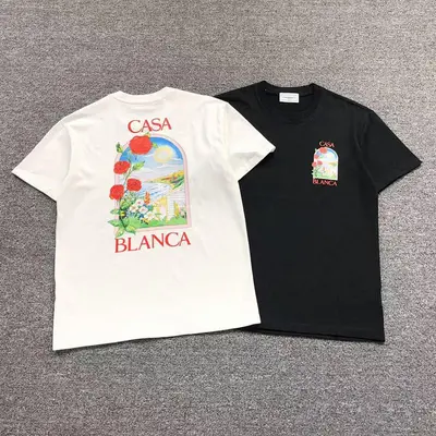 ¥88 CASABLANCA T-SHIRT 3103080232(im 170cm 55kg i wear size M in the phot)