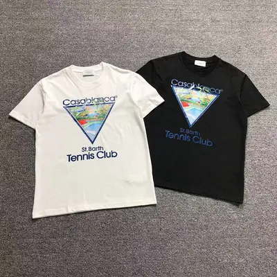 ￥88 CASABLANCA T-SHIRT 3103080332（im 170cm 55kg i wear size M in the phot）