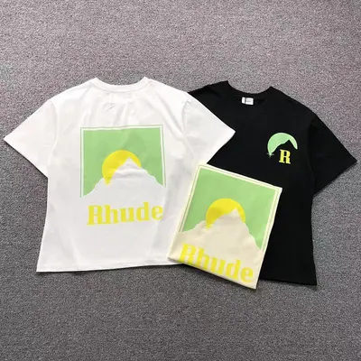￥95 RHUDE T-SHIRT 503080621（im 170cm 55kg i wear size S in the phot）