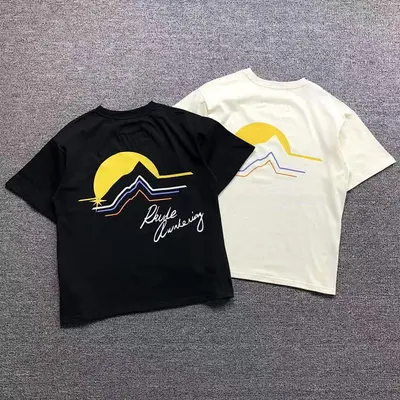 ￥95 RHUDE T-SHIRT 503080921（im 170cm 55kg i wear size S in the phot）