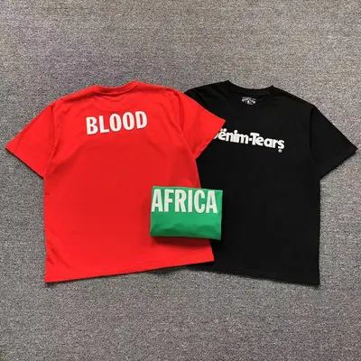 ¥79 DENIM TEARS T-SHIRT 413111086(im 170cm 60kg i wear size M in the phot)