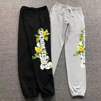¥125 DENIM TEARS TROUSERS 413110886(im 170cm 60kg i wear size M in the phot)