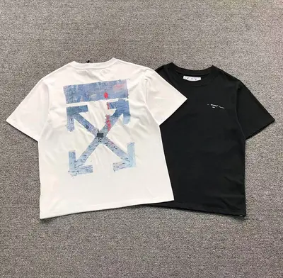 ¥98 OFF-WHITE T-SHIRT 503121519(im 170cm 60kg i wear size M in the phot)
