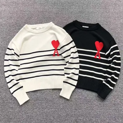 ¥118 AMI SWEATER 413121879(im 170cm 60kg i wear size S in the phot)