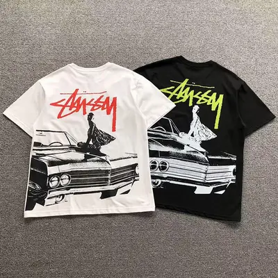 ¥78 STUSSY T-SHIRT 503123182(im 170cm 60kg i wear size M in the phot)