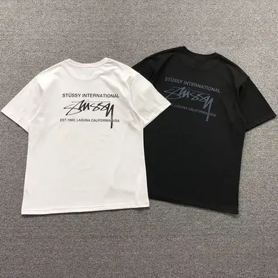 ￥78 STUSSY T-SHIRT 503122682（im 170cm 60kg i wear size M in the phot）