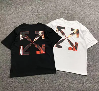 ￥98 OFF-WHITE T-SHIRT 503120719（im 170cm 60kg i wear size L in the phot）