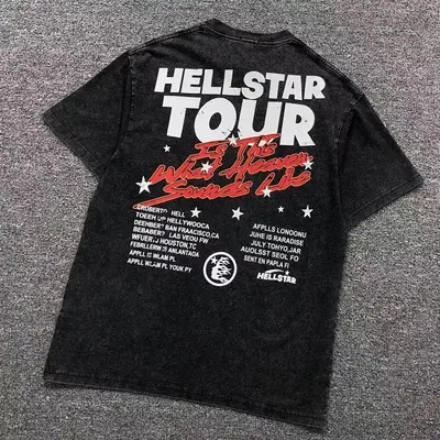￥88 HELLSTAR T-SHIRT 503141589（im 170cm 60kg i wear size S in the phot）