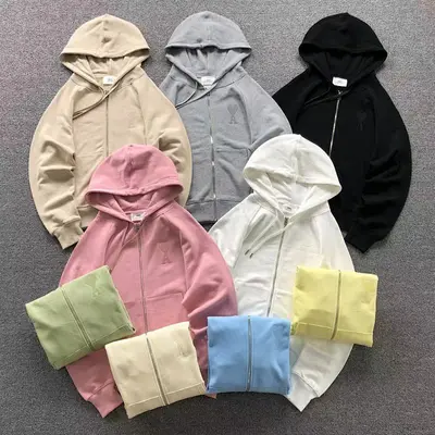 ￥128 AMI HOODIE 503140588 （im 170cm 60kg i wear size S in the phot）