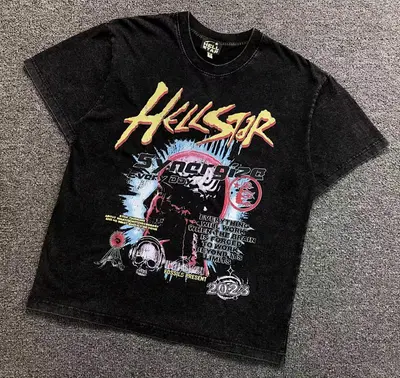 ￥88 HELLSTAR T-SHIRT 503142089（im 170cm 60kg i wear size S in the phot）