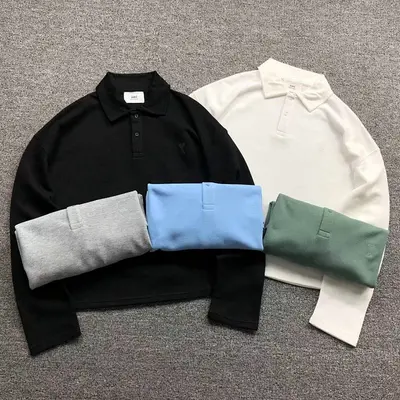 ￥115 AMI LONG SLEEVED 503140488（im 170cm 60kg i wear size S in the phot）