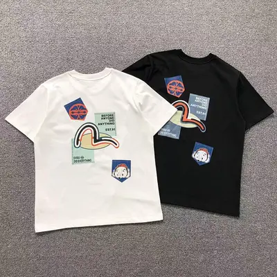 ￥128 EVISU T-SHIRT 503161177（im 170cm 60kg i wear size M in the phot）