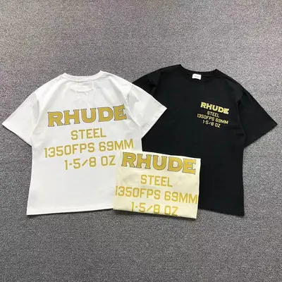 ￥95 RHUDE T-SHIRT 1103160621（im 170cm 60kg i wear size S in the phot）