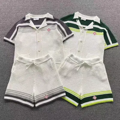 ￥348 CASABLANCA T-SHIRT SHORTS 213174548（im 170cm 60kg i wear size L in the phot）