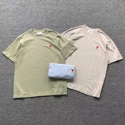 ￥128 AMI T-SHIRT 413171477（im 170cm 60kg i wear size S in the phot）