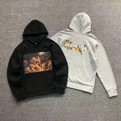 ￥128 DENIM TEARS HOODIE 413191186（im 170cm 60kg i wear size M in the phot）