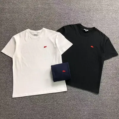 ￥118 LACOSTE T-SHIRT 2132410001（im 170cm 60kg i wear size M in the phot）
