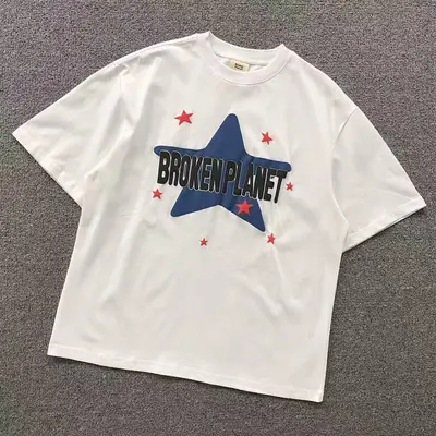 ¥98 BROKEN PLANET T-SHIRT 503251017(im 170cm 60kg i wear size S in the phot)