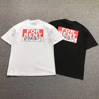 ￥108 VETEMENTS T-SHIRT 3103272728（im 170cm 60kg i wear size L in the phot）