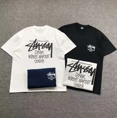 ￥85 STUSSY T-SHIRT 3103272431（im 170cm 60kg i wear size M in the phot）