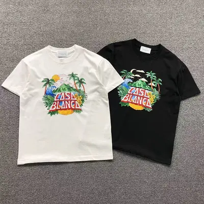 ￥85 CASABLANCA T-SHIRT 3103271932（im 170cm 60kg i wear size M in the phot）