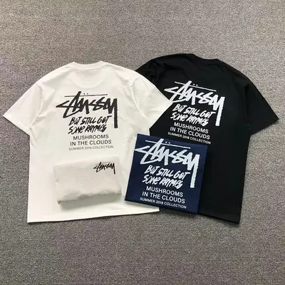 ￥85 STUSSY T-SHIRT 3103272531（im 170cm 60kg i wear size M in the phot）