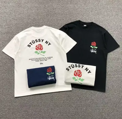￥85 STUSSY T-SHIRT 213262531（im 170cm 60kg i wear size M in the phot）