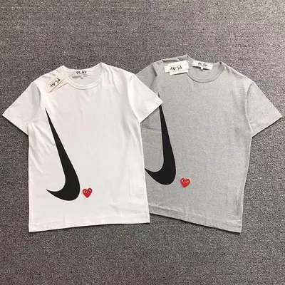 ￥95 CDG N⭐K⭐ T-SHIRT 413272021（im 170cm 60kg i wear size M in the phot)