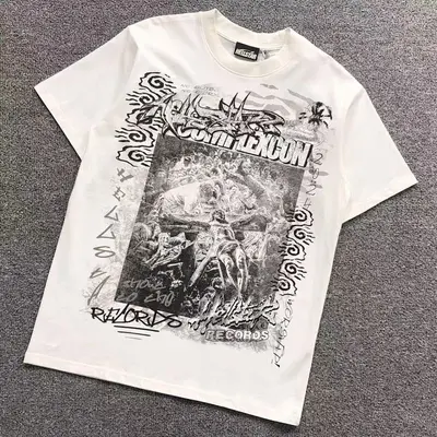 ￥115 HELLSTAR T-SHIRT 3103271172（im 170cm 60kg i wear size M in the phot）