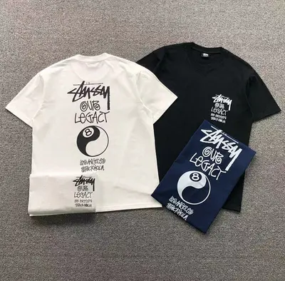 ￥85 STUSSY T-SHIRT 3103280431（im 170cm 60kg i wear size M in the phot）